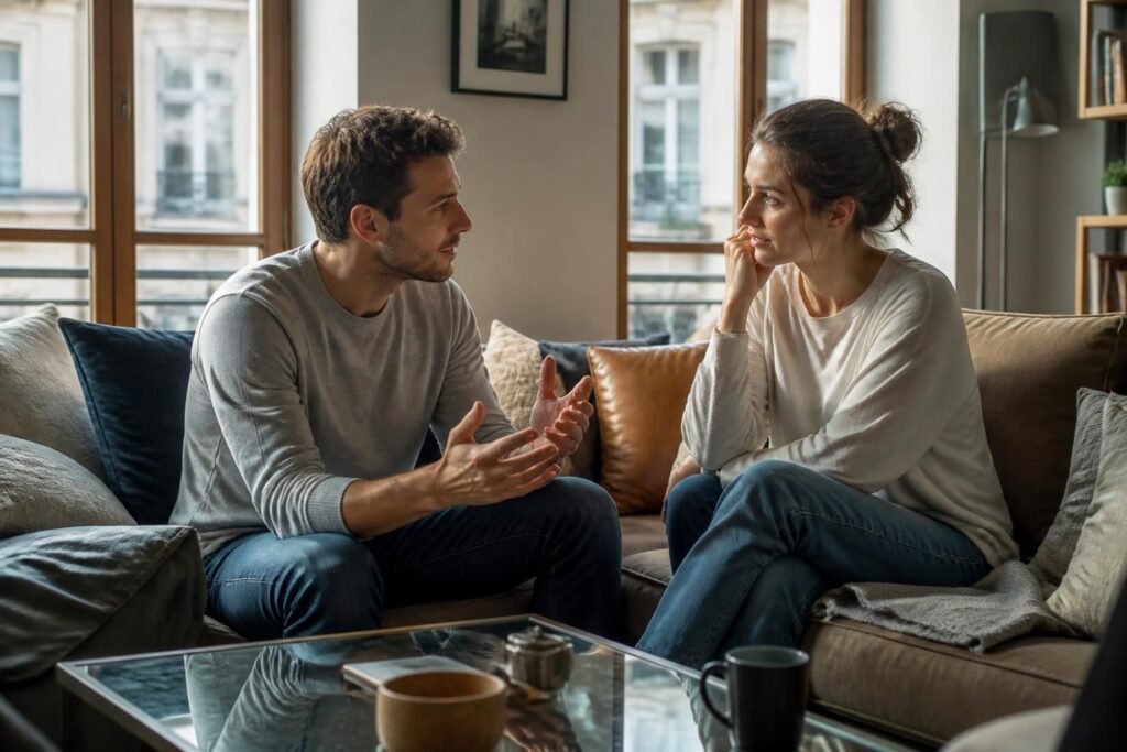 découvrez comment aborder le sujet de l'hypno-dom avec votre partenaire grâce à la suggestion vocale, en toute confiance et sans gêne.