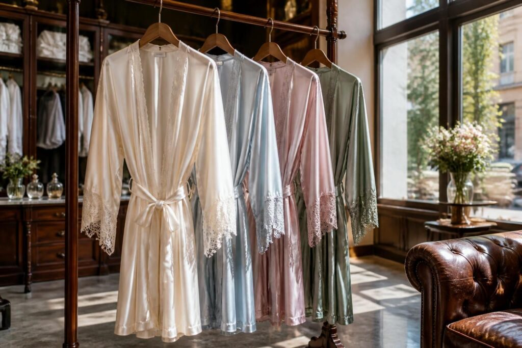 découvrez les différentes variantes du kimono nuisette en soie, alliant élégance et confort pour sublimer vos moments de détente.
