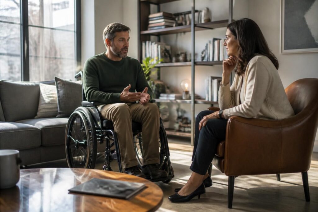 découvrez les conseils des médecins et sexologues sur la sexualité avec un handicap moteur, pour vivre une vie intime épanouie et adaptée à vos besoins.