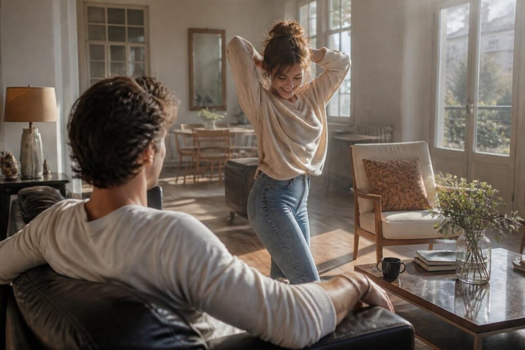 découvrez comment le strip-tease amateur à la maison peut raviver la passion, renforcer la complicité et améliorer la vie intime de votre couple.