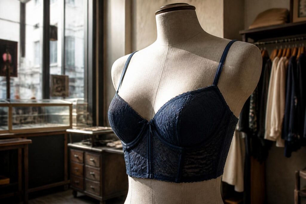 découvrez l'histoire fascinante et les codes incontournables du bustier balconnet décolleté plongeant, une pièce emblématique de la mode féminine alliant élégance et séduction.