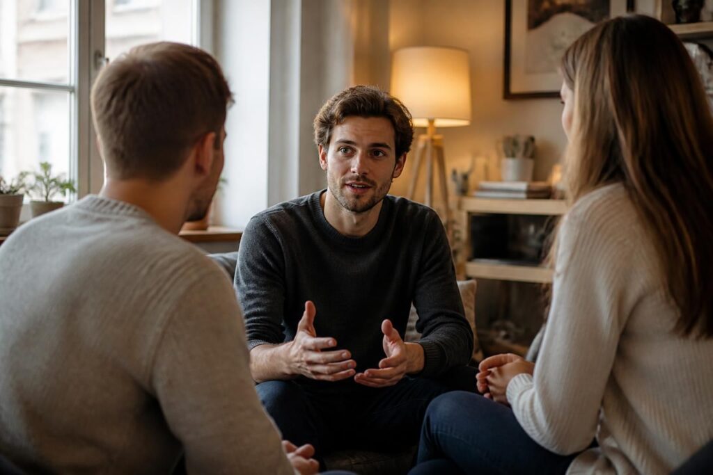 découvrez comment aborder le sujet de l'hétéroflexibilité masculine avec votre entourage, conseils pratiques et astuces pour une communication ouverte et respectueuse.