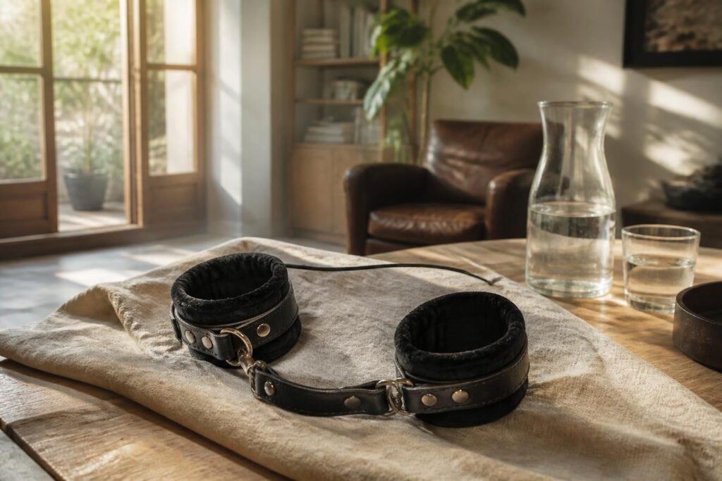 découvrez les menottes en velours pour débutants : apprenez leur fonctionnement, explorez les sensations qu'elles procurent et consultez les avis pour bien choisir votre accessoire.
